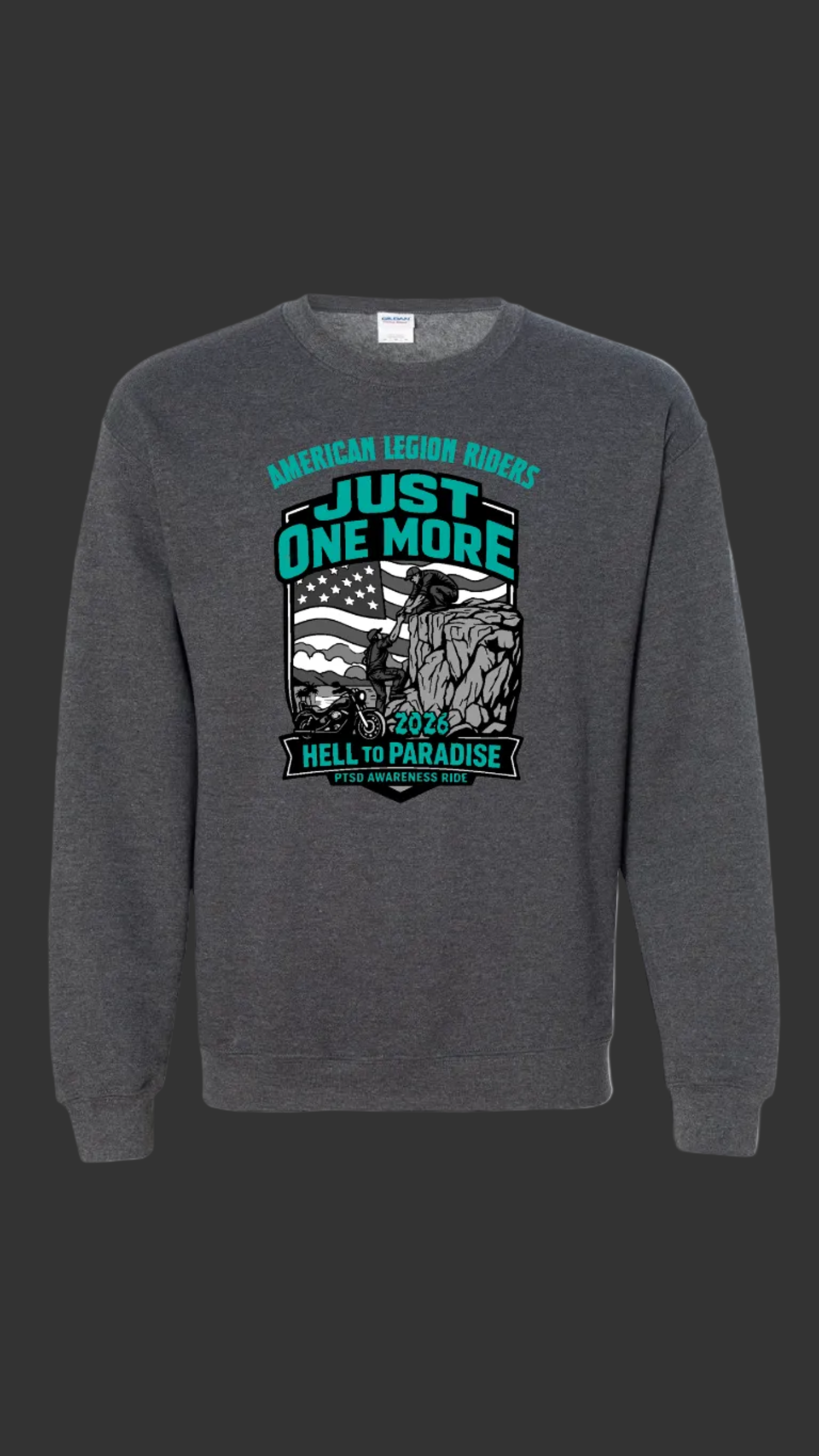 Hell to Paradise - Pullover Crew Neck Sweat Shirt