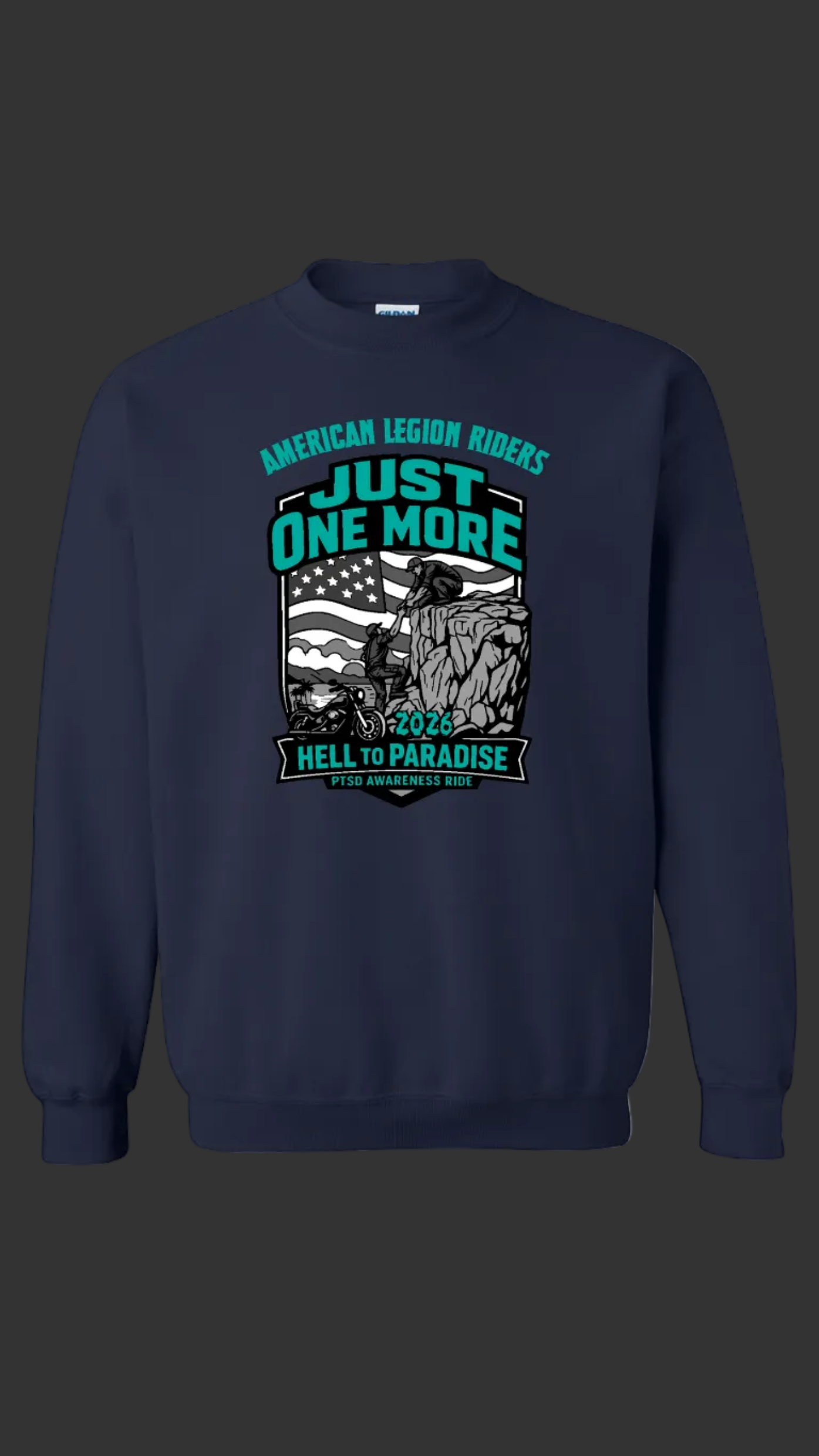 Hell to Paradise - Pullover Crew Neck Sweat Shirt