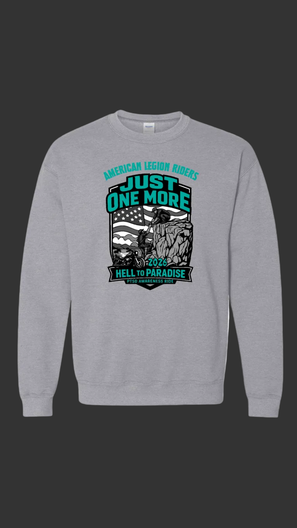 Hell to Paradise - Pullover Crew Neck Sweat Shirt
