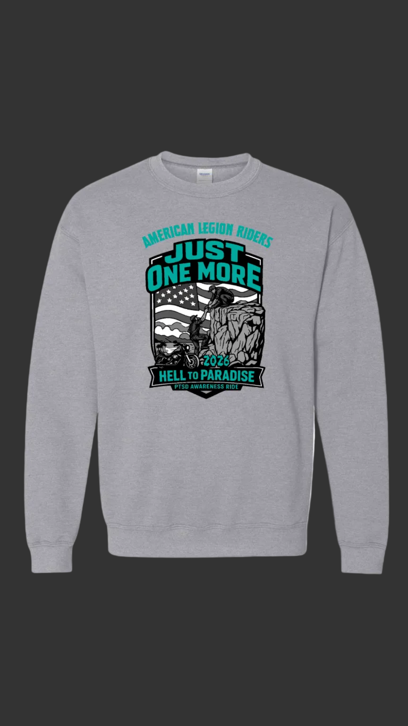 Hell to Paradise - Pullover Crew Neck Sweat Shirt